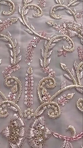 Full multi dabka work design//zari work