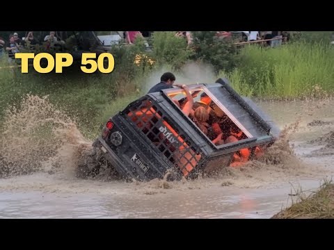 Top 50 Dumb 4x4 Fails | Viral Off-Road Crashes Compilation 2025