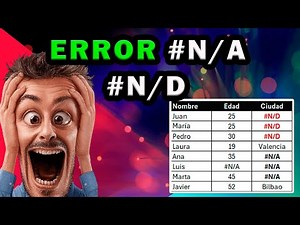 🛠️ Definitive Solution to the #N/A and #N/D Error in Excel 📊