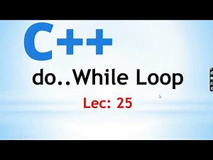 do while loop in c++ Amharic #lec 25