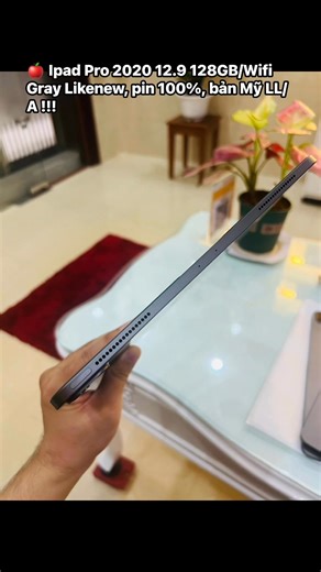 🍎 Ipad Pro 2020 12.9 128GB/Wifi Gray Likenew, pin 100%, bản Mỹ LL/A !!! #ipad #ipadpro #ipadpro2020 #ipadpro11 #chuyenipadmy #ipadvaphukien | Trung Hương
