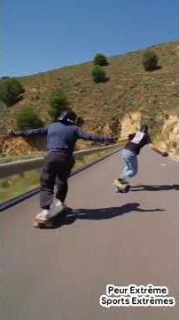 Crazy speed and skateboarding falls