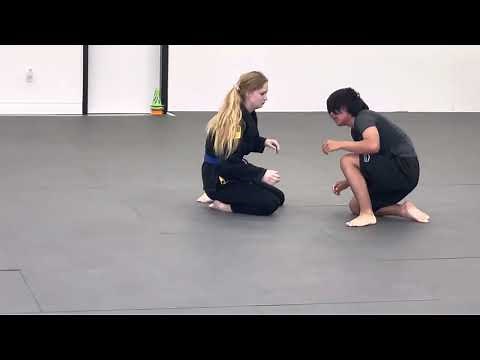 BJJ Girl beats boys high school wrestling