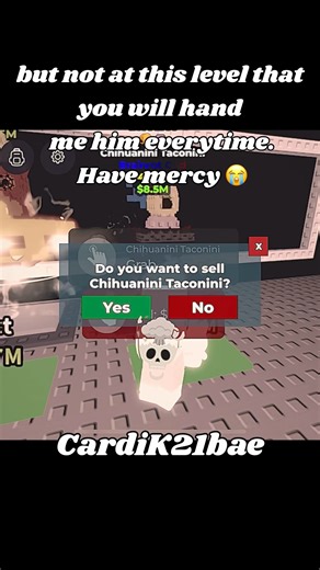 Selling This Dog Brainrot again🥲 #roblox #stealabrainrot