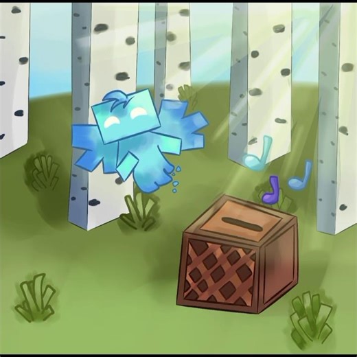Allay minecraft #art #digitalart #music #drawing #speedpaint #spring #minecraft