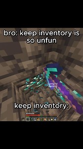 keep inventory is so fun... . . . #minecraft #fypシ #memes #minecraftmemes #gaming | Lumigtv Gaming
