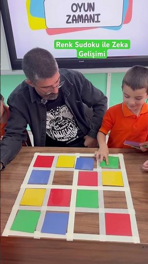 Color Sudoku Challenge 🎨🧠 | Fun Logic Game for Kids | Intelligence Development with Color Sudoku ...