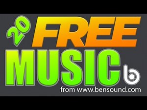 20 Free Bensound music (Benjamin Tissot)