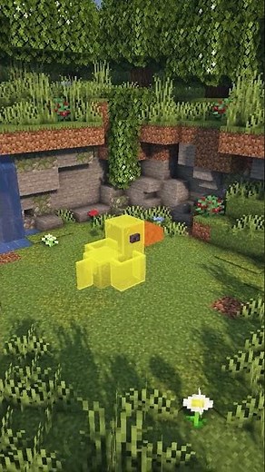 Craft a Cute Minecraft Duck in 30 Seconds! 🦆✨