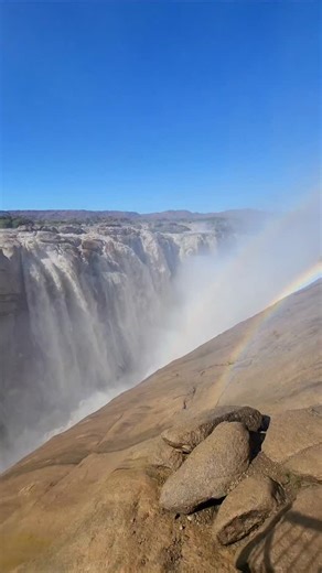 From the Archives. Let's take a second to appreciate the magnificence of Augrabies Falls in flood, power and beauty. This was from May 2025 and one of the highest flow rates recorded, the same period the Orange River flooded. #adventure #sa4x4overlandimages #africaoverlanding #lets_get_lost_za #takepictures #liveyouradventure #explore #augrabiesfallsnationalpark #Augrabies #waterfall #nature #vanlifesouthafrica #truckcamping #southafrica #offroadliving #offroadphotography | Let's get lost South 