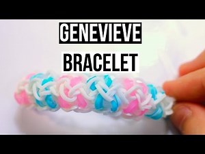 Genevieve Bracelet | One Loom Rainbow Loom Tutorial