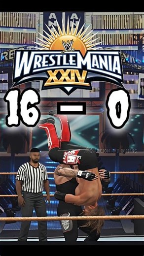 streak(16-0) undertaker vs edge WrestleMania 24 #undertakervsedgewrestlemania24 #undertakerstreak