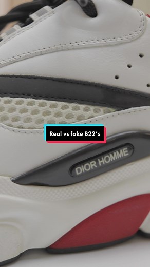 Spot them fakes form a mile off #fyp #fashion #dior #diorb22 #foryou | Dior b22