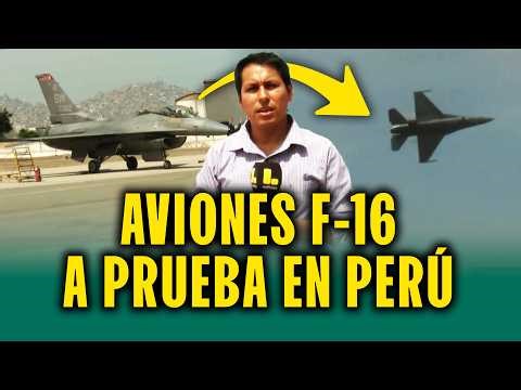 Así vuelan los aviones comprados por Perú a Estados Unidos: Prueba de F-16 en festival aéreo FAP