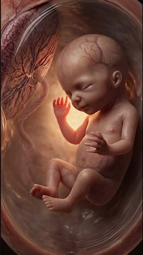 INSIDE THE PREGNANT BODY: How Your Baby Looks and Moves Inside the Womb 👶 | 3D Medical Animation