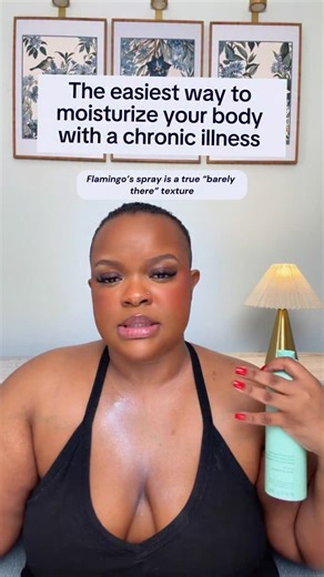 Lily | Licensed Esthetician on Instagram: "Lotion sprays have been an absolute GAME CHANGER as someone who’s chronically ill/disabled. In less than a minute my entire body is moisturized and I don’t have to exhaust myself rubbing lotion in. Here’s an in depth review of the 3 I primarily use! I hope this helps make your body care routine a little easier 💙 Have you ever used lotion sprays before? So many people have never even heard of them! Products: - @meetflamingo Light Hydrating Spray ($14) -