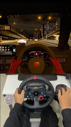 Honda Civic Type R - Assetto Corsa Mod | Steering Wheel Gameplay #short #assettocorsa #cargames