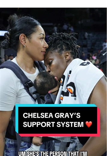 Chelsea Gray’s Support System in WNBA Finals