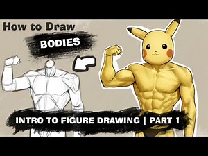 How to Draw the Human Body! Intro to Figure Drawing Part 1 | Constructing the Body!