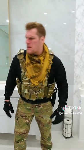 Alex Stokes Transforms Into a Hilarious Toilet Prank