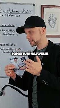 〰️ Transverse vs. longitudinal wave (X-rays and sound waves) #physics #medicalstudies