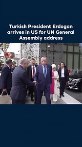 Turkish President Recep Tayyip Erdogan arrived in the US on September 21 to address the 80th session of the UN General Assembly. Before heading to New York, Erdogan said he would deliver his address on September 23, the first day of the high-level talks | TRT World
