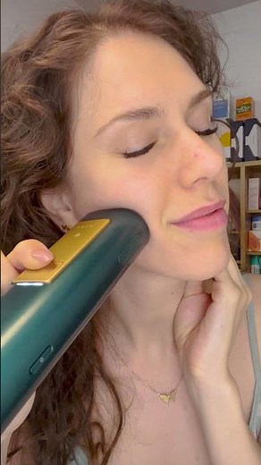 Removing hair in only one of my armpits to see what happens with at home IPL hair removal from Ulike