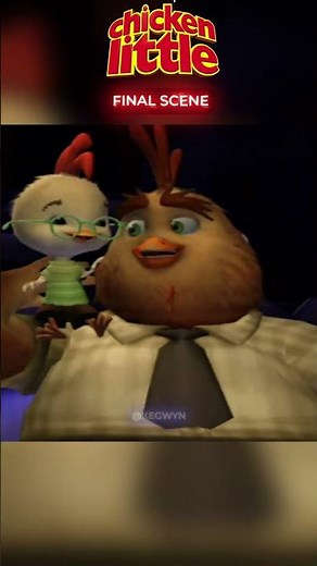 🎬 Final Scene - Chicken Little [4K 60ᶠᵖˢ] (PC, PS2, Gamecube, Xbox) #Shorts