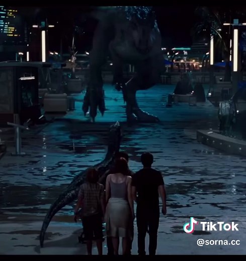 Rexy the Hero Dinosaur in Jurassic World