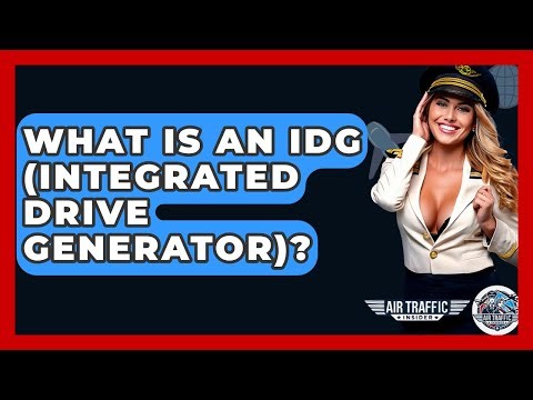 What Is An IDG (Integrated Drive Generator)? - Air Traffic Insider