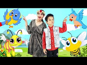 Chu Chu Chidiya Udti Jati - चू चू चिड़िया उड़ती जाती - Hindi Rhymes for Children - Hindi Poem 4 Kidz