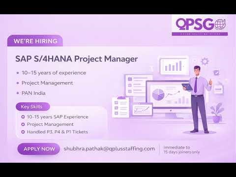 SAP S/4 Project Manager