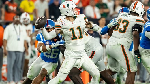Simms' QB draft rankings: Carson Beck, Miami