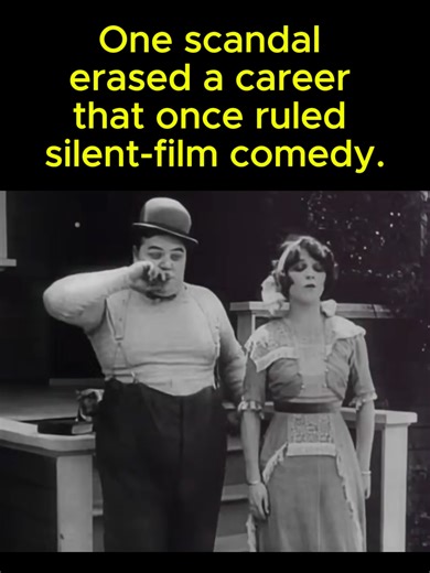 Roscoe “Fatty” Arbuckle: From Comedy King to Hollywood Pariah #FattyArbuckle#OldHollywood#HollywoodHistory#GoldenAgeCinema#CelebrityDownfall