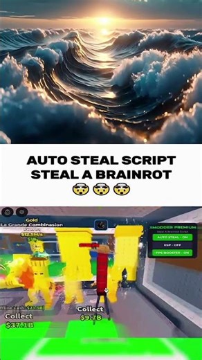 Auto Steal Script – Unlimited Brainrot Spawner #sab