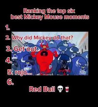 Ranking the top six best Mickey Mouse moments.