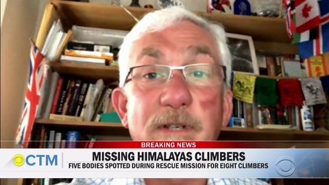 Five bodies spotted in search for 8 climbers missing in the Himalayas