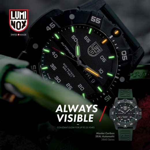When every second counts, your watch must stay visible. Luminox delivers. | Luminox