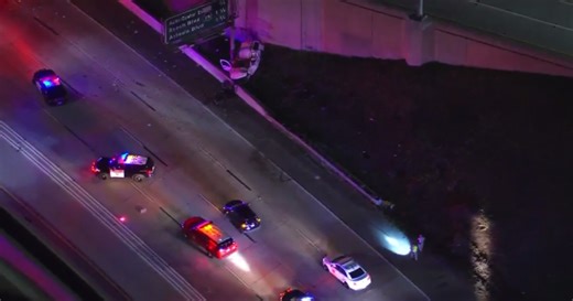 Violent crash on 5 Freeway in Anaheim leaves one dead, four hospitalized