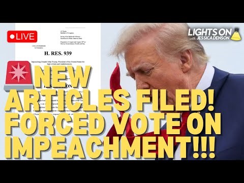 🚨LIVE: MULTIPLE NEW IMPEACHMENTS AGAINST TRUMP ADMIN FILED, VOTE FORCED |Lights On w/Jessica Denson