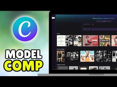 How To Make A Model Comp Card On Canva (2026) - Full Guide