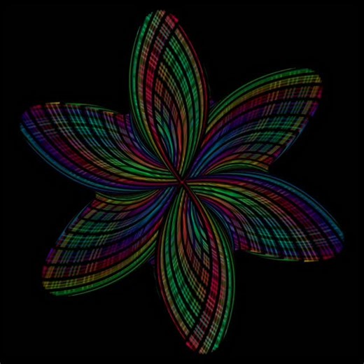 OmniGeometry | Sacred Geometry Software on Instagram: "Psychedelic flower Animation by Gio using OmniGeometry"