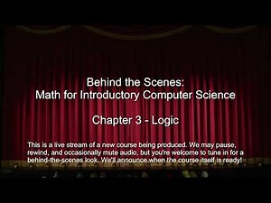 Behind the Scenes: Math for Introductory CS - Logic