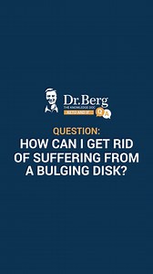 Dr. Berg on Instagram: "Bulging discs can be very uncomfortable and painful for most people. Many times they can handle themselves, but are there any exercises you can try to help with them? Check out this Q&A video to find out and be sure to stay tuned for more helpful content!"