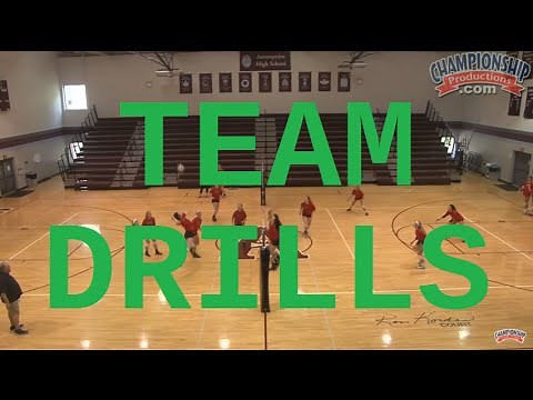 Competitive Team Drills for Volleyball