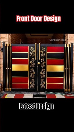 Front Iron Door For Houses #frontdoor #amazingdoor #newdoors #irondoor #irongate