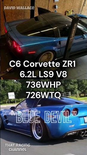 C6 Corvette ZR1 6.2L LS9 V8 #automobile #corvette #ls #chevy #tunercars