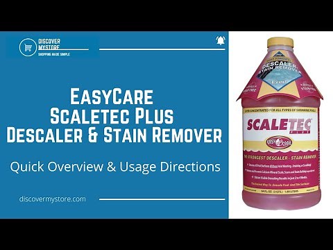 EasyCare Scaletec Plus Descaler and Stain Remover