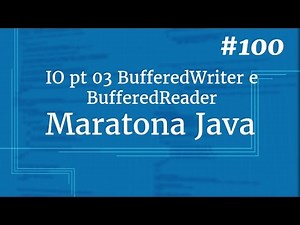 Complete Java Course - Lesson 100: IO Part 3 BufferedWriter and BufferedReader