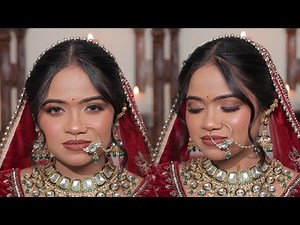 Indian Real Bridal Makeup Tutorial Step by Step💄